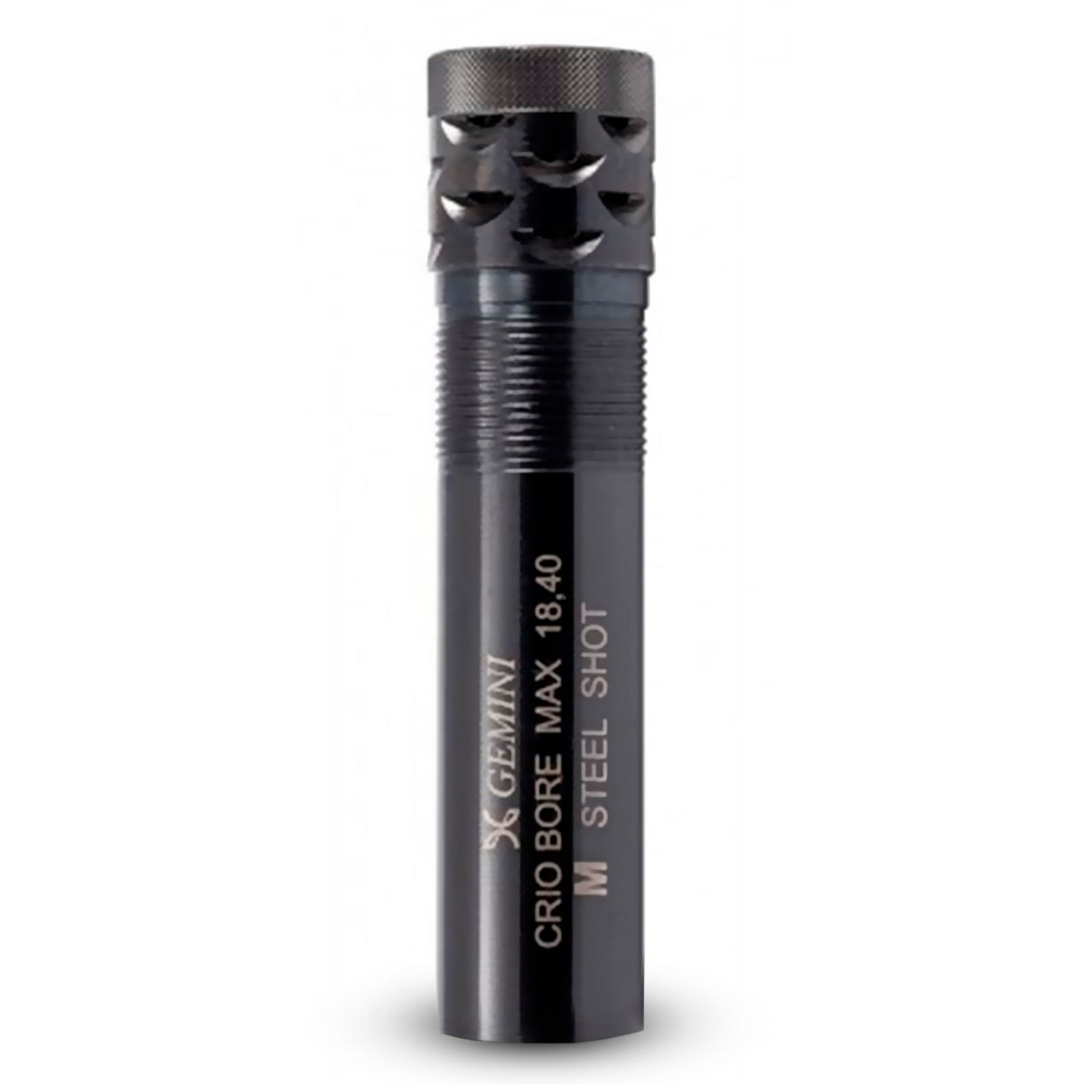Choke Gemini Freno en boca +20mm Crio (70mm) calibre 12 para escopetas de caza y tiro deportivo