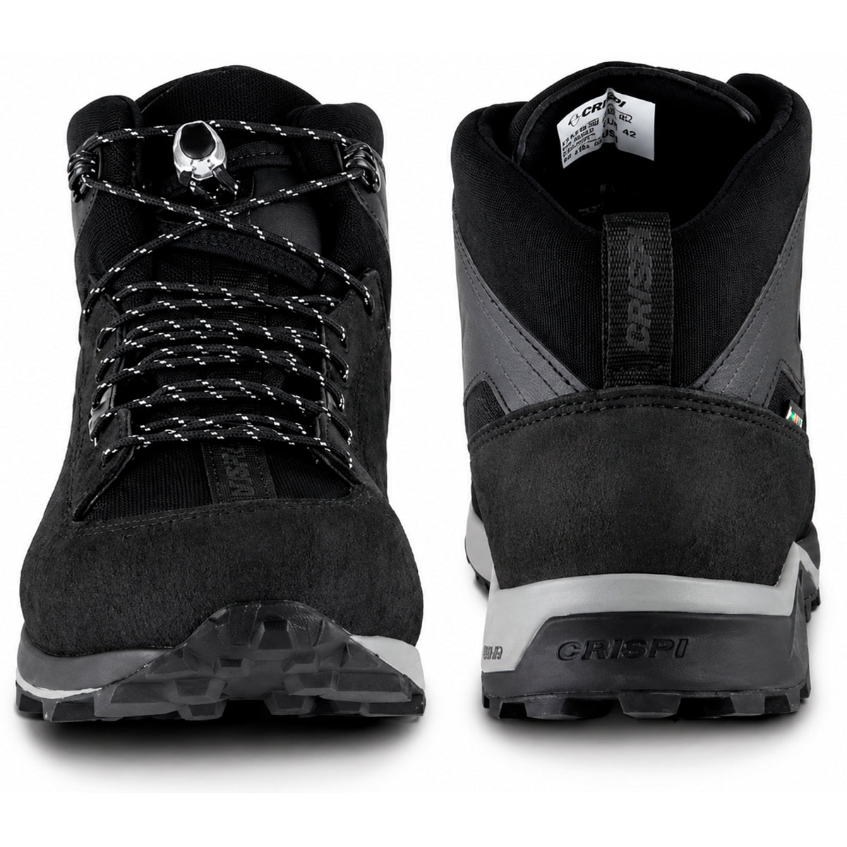 Zapatillas de senderismo CRISPI Attiva Mid GTX Black Grey
