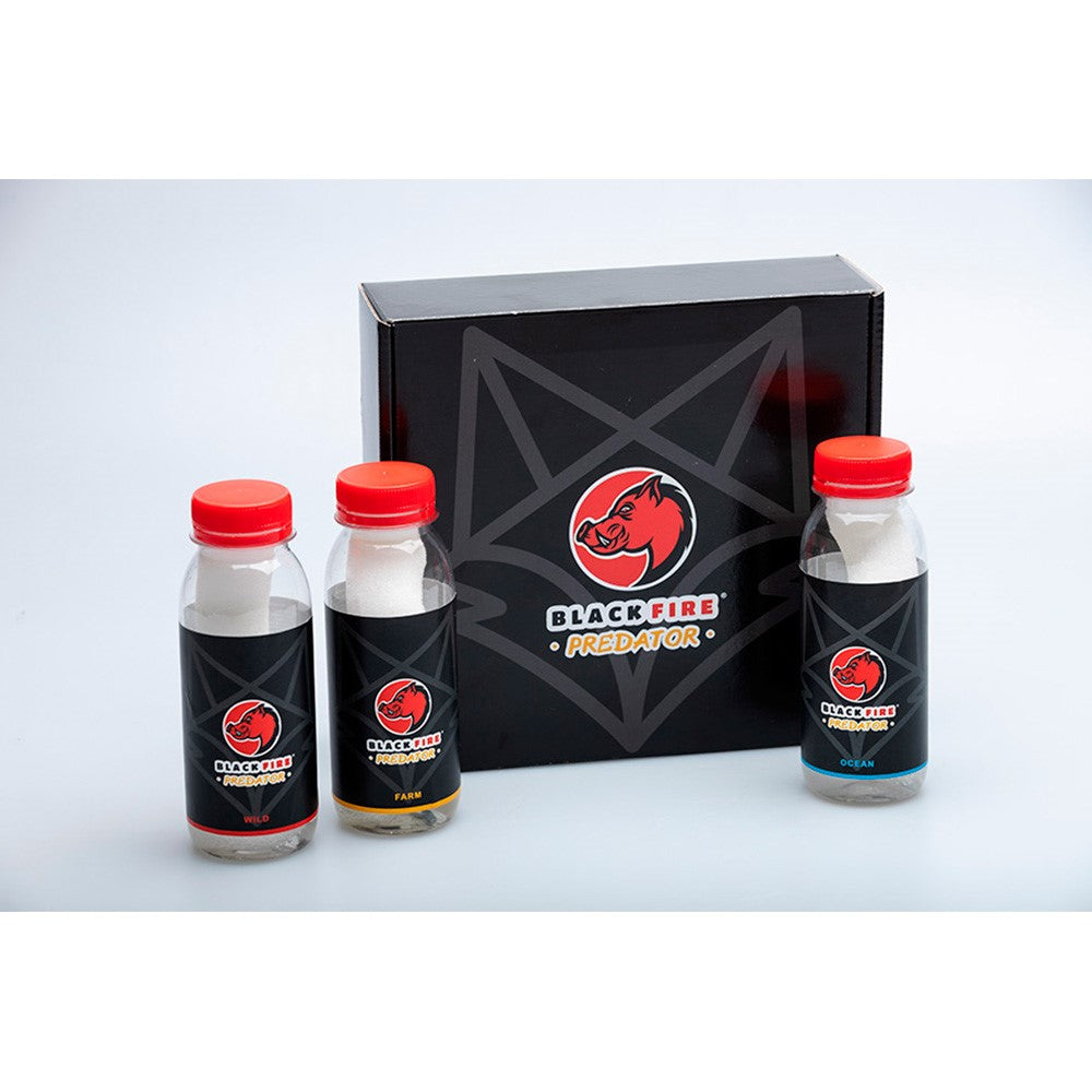 Atrayente Pack 3 Botellas Black Fire Predator 80 Gr