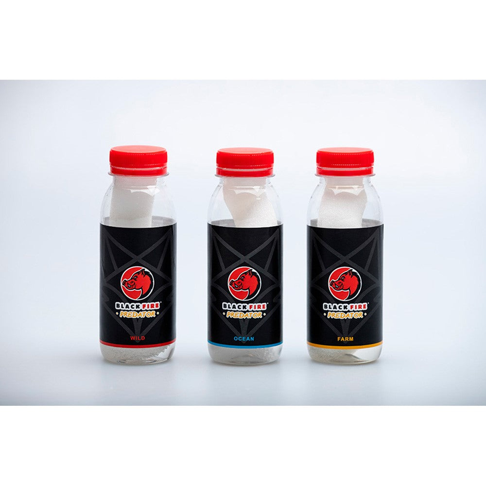 Atrayente Pack 3 Botellas Black Fire Predator 80 Gr