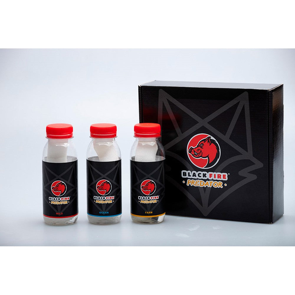 Atrayente Pack 3 Botellas Black Fire Predator 80 Gr