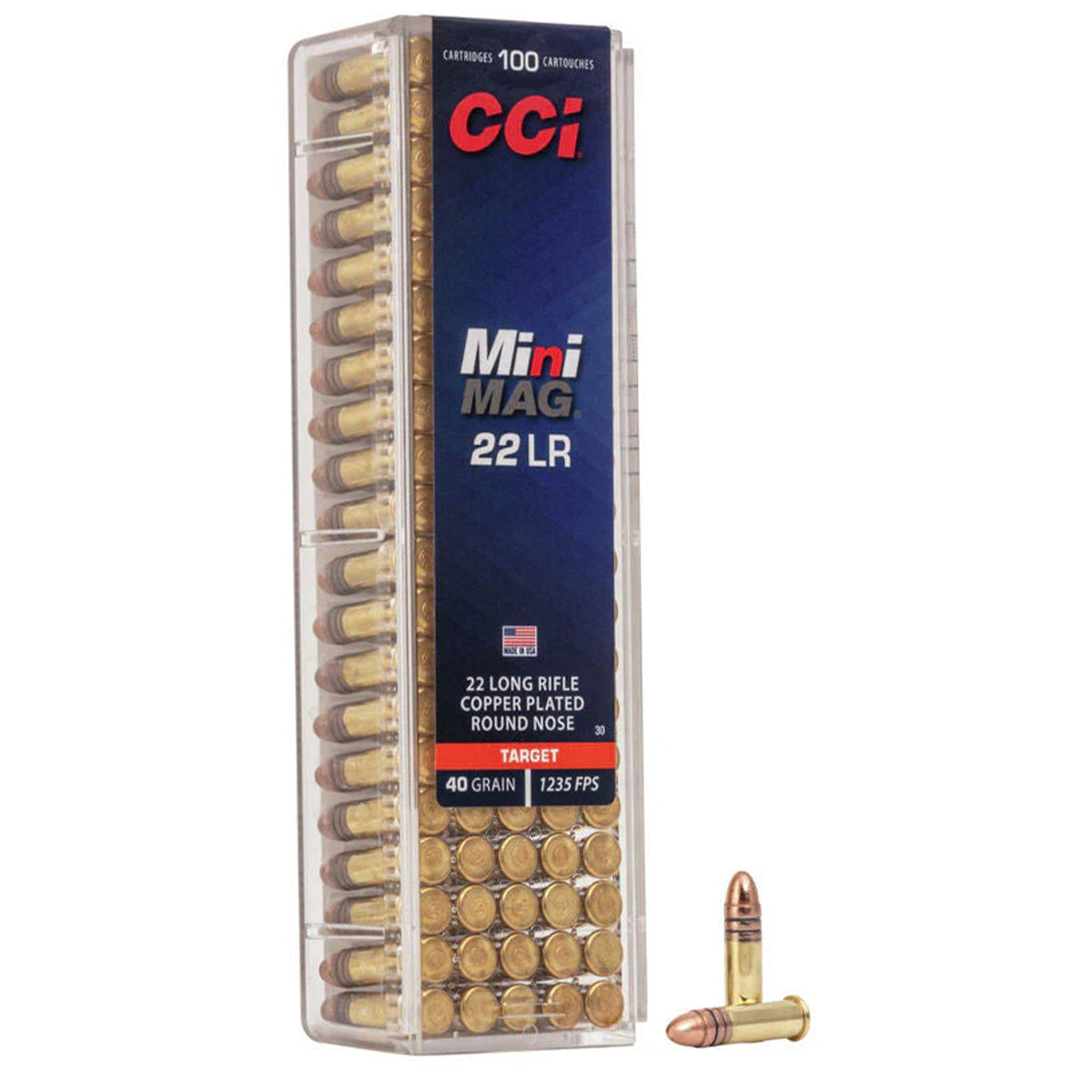Munición CCI Mini-Mag - .22 LR - 40 grains - CPRN