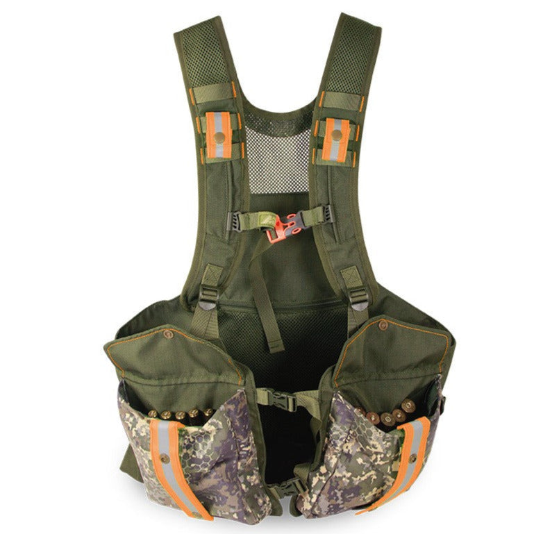 Chaleco Mochila Nature by Marsupio Suede Jungla Camo 18L