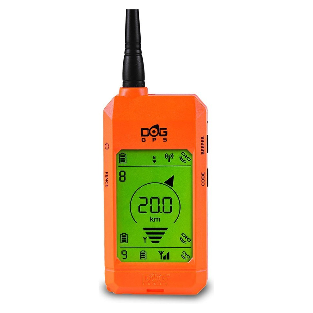 Mando receptor Dogtrace X20 suelto · vista 1