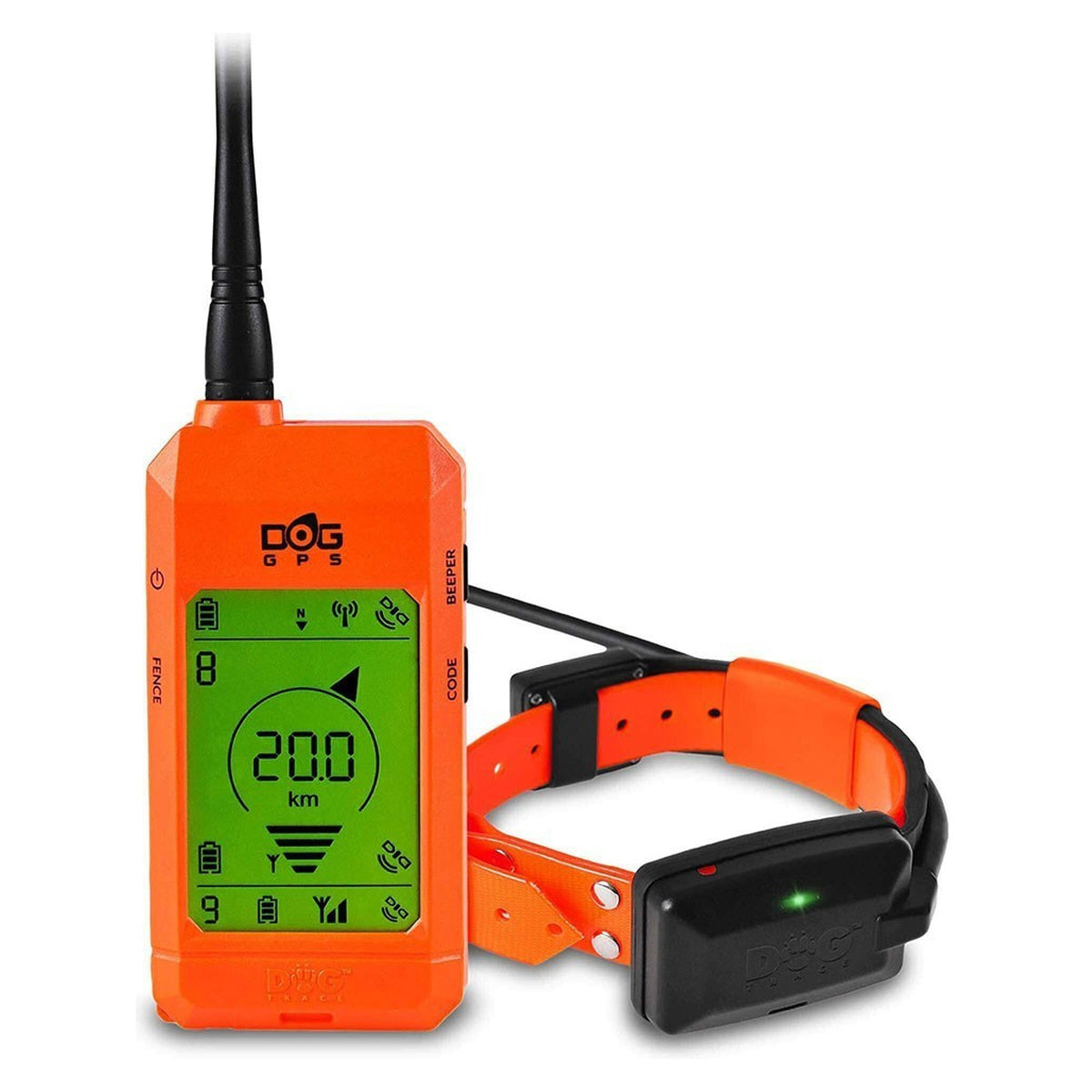 Equipo localizador Dogtrace GPS X20 color naranja · vista 1