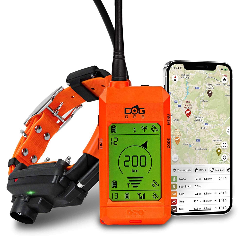 Equipo localizador Dogtrace GPS X30-TB color naranja