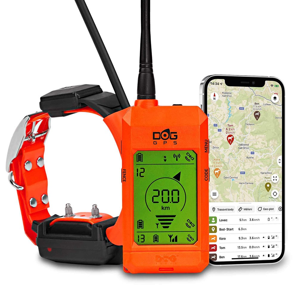 Equipo localizador Dogtrace GPS X30-T color naranja