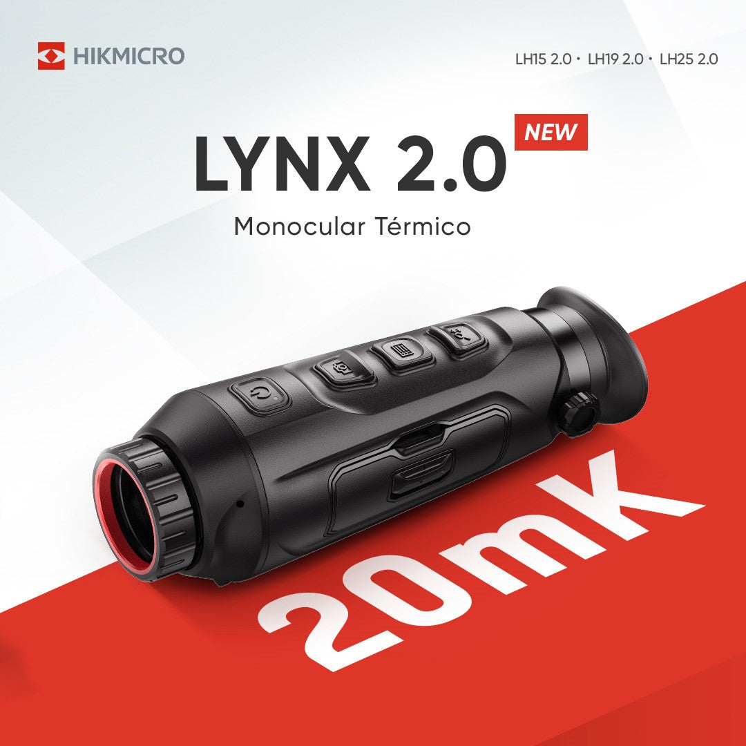 Monocular térmico Hikmicro LYNX Pro LH19 2.0