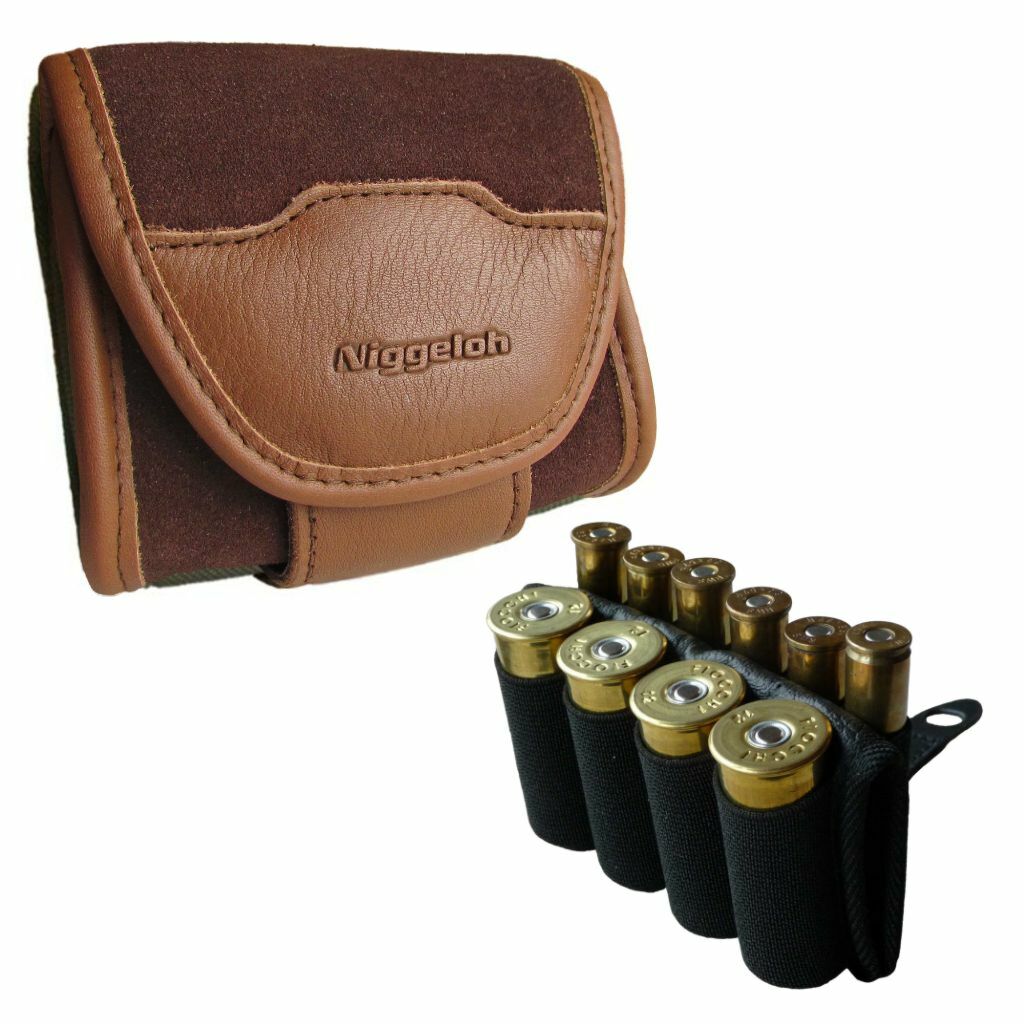 Estuche para balas con inserciones NIGGELOH All-In-One-Case Piel