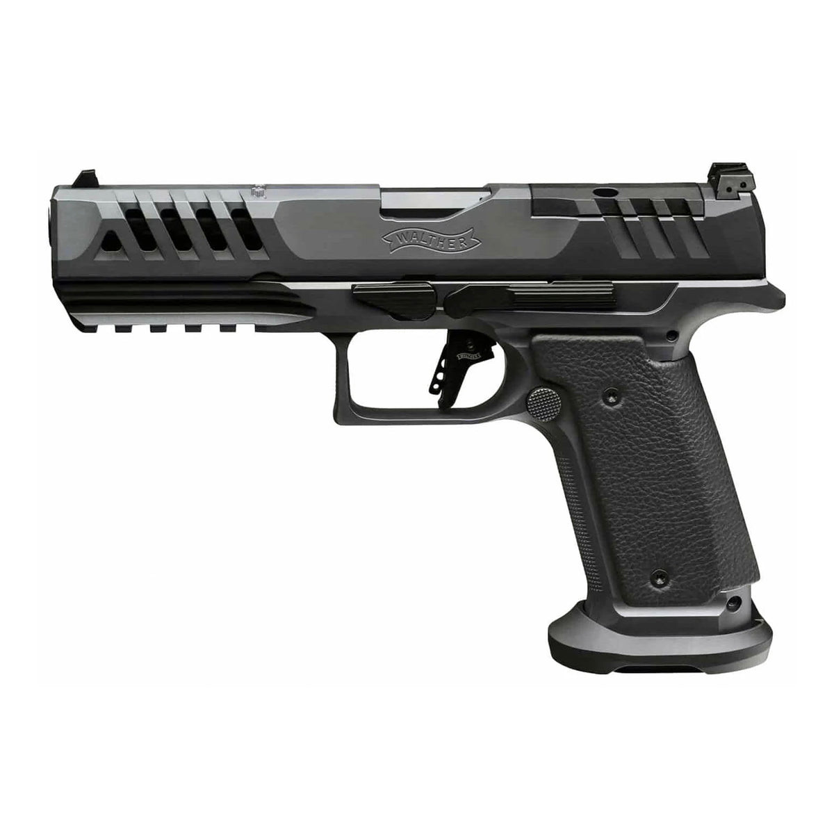 Pistola Semiautomática WALTHER PDP SF Match 5" OR Cavalier Gray 9mm
