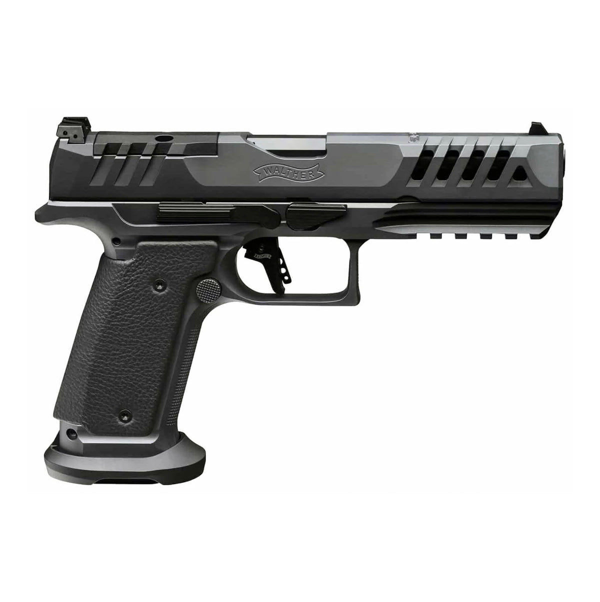 Pistola Semiautomática WALTHER PDP SF Match 5" OR Cavalier Gray 9mm