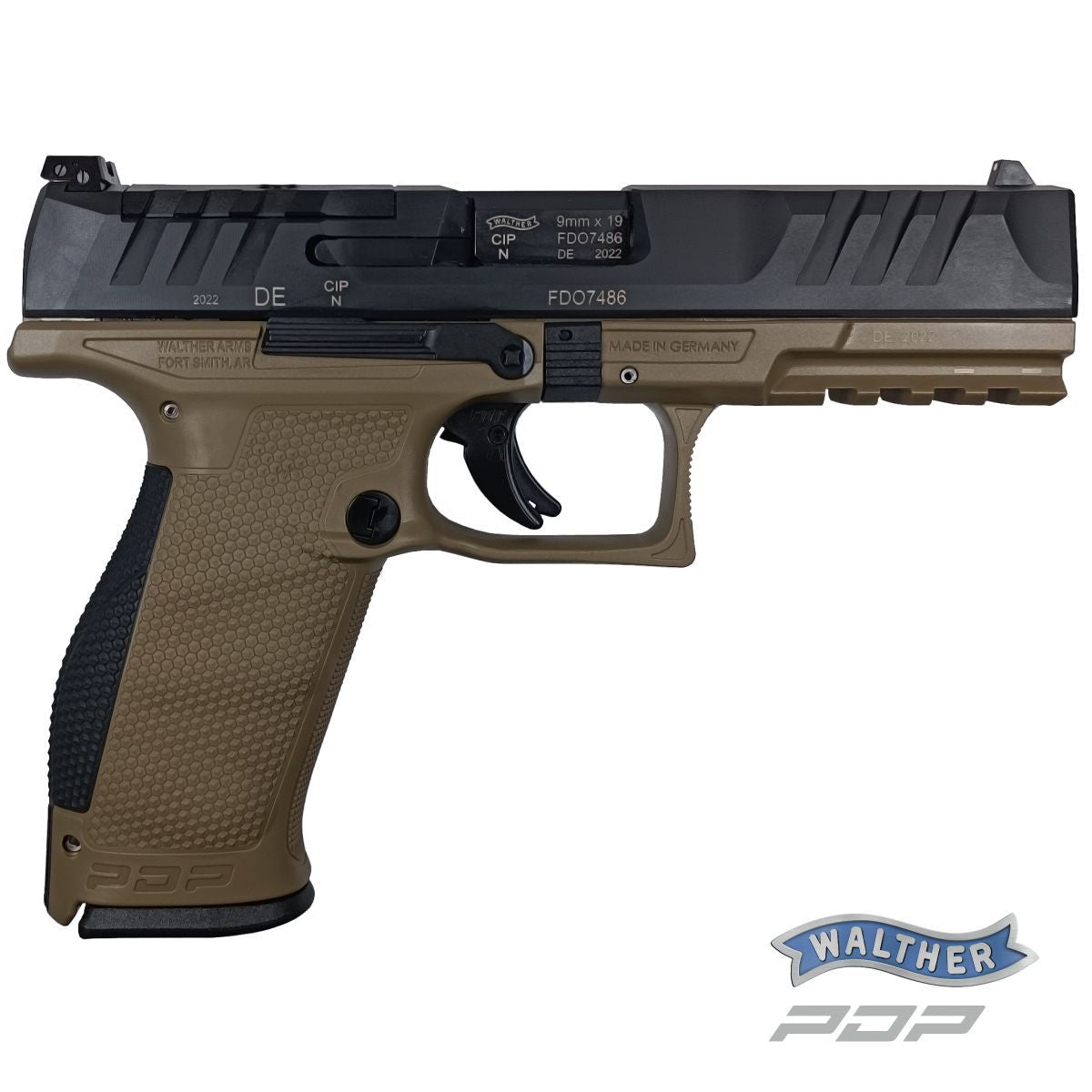 Pistola Semiautomática WALTHER PDP Full Size 4.5" 9mm