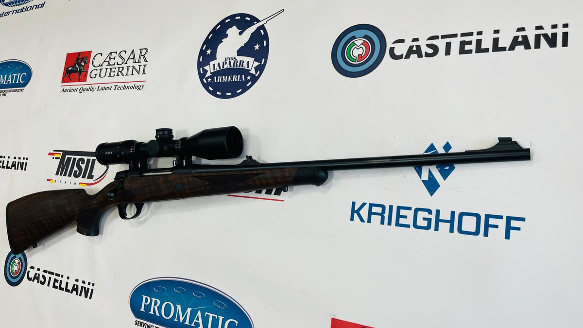 Rifle Sako 90 Bavarian C/ 30-06 + Visor Leica Fortis 2-12x50i Torreta Balística + Monturas Fijas