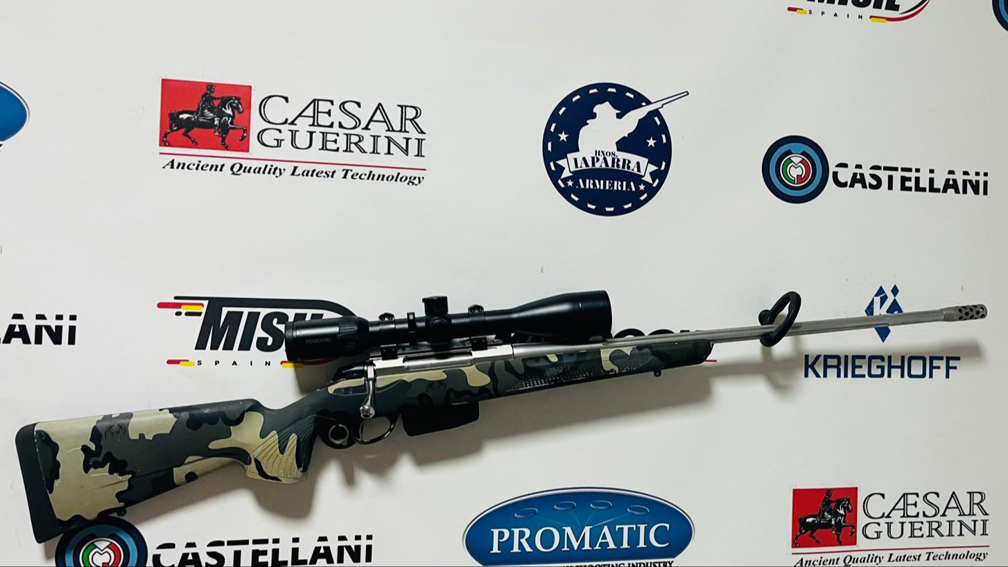 Rifle Tikka T3X Superlite Inox C/ 7MM + Monturas Warne Desmontables + Visor Swarovski Z6 3-18x50