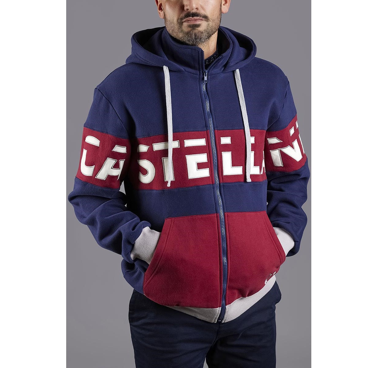 Sudadera Castellani Logo con Capucha