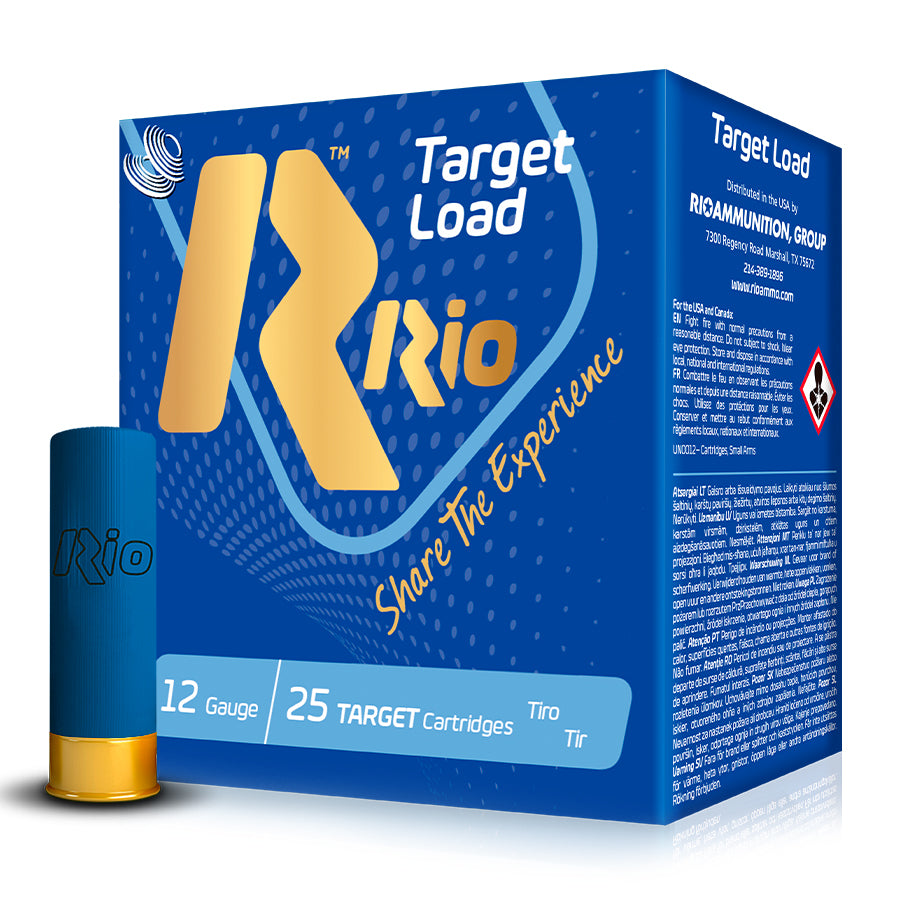 Cartuchos de caza RIO Target Load 24 gr Calibre 12