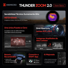 Visor Hikmicro Thunder Zoom TQ60Z 2.0