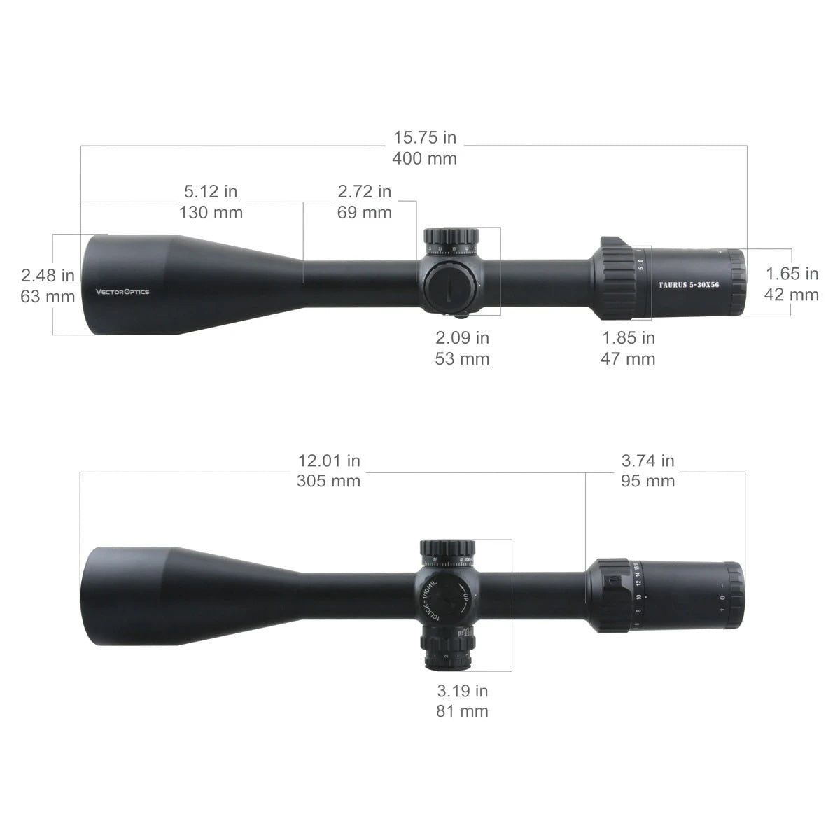 Visor Vector Optics Taurus 5-30x56