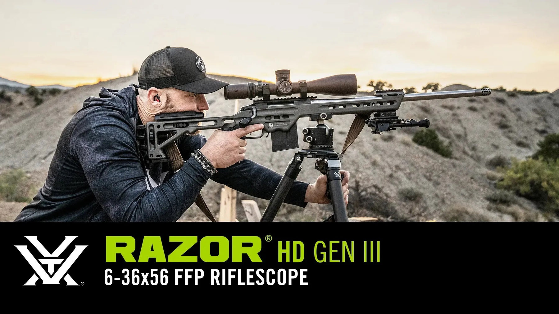 Visor rifle Vortex Razor HD Gen III 6-36x56 FFP