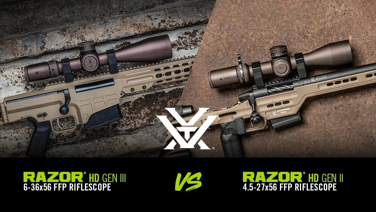 Visor rifle Vortex Razor HD Gen III 6-36x56 FFP