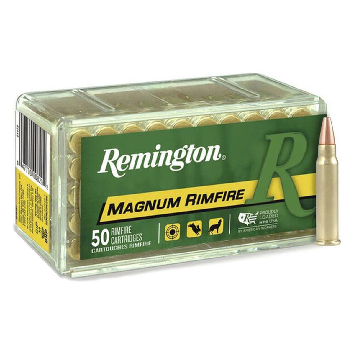 Munición metálica REMINGTON Magnum Rimfire
