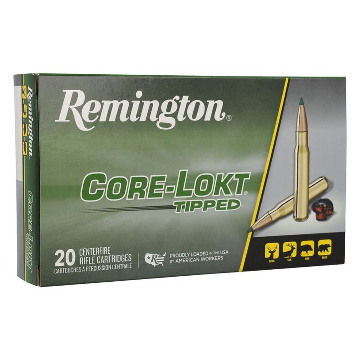 Munición metálica REMINGTON Core-Lokt Tipped