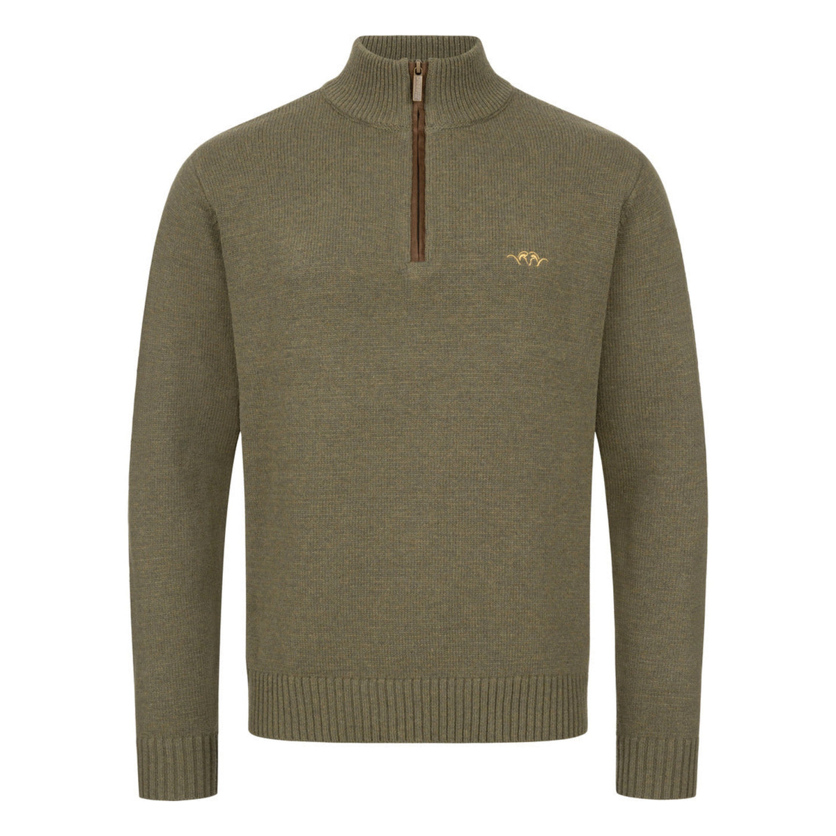 Jersey de lana BLASER media cremallera para hombre