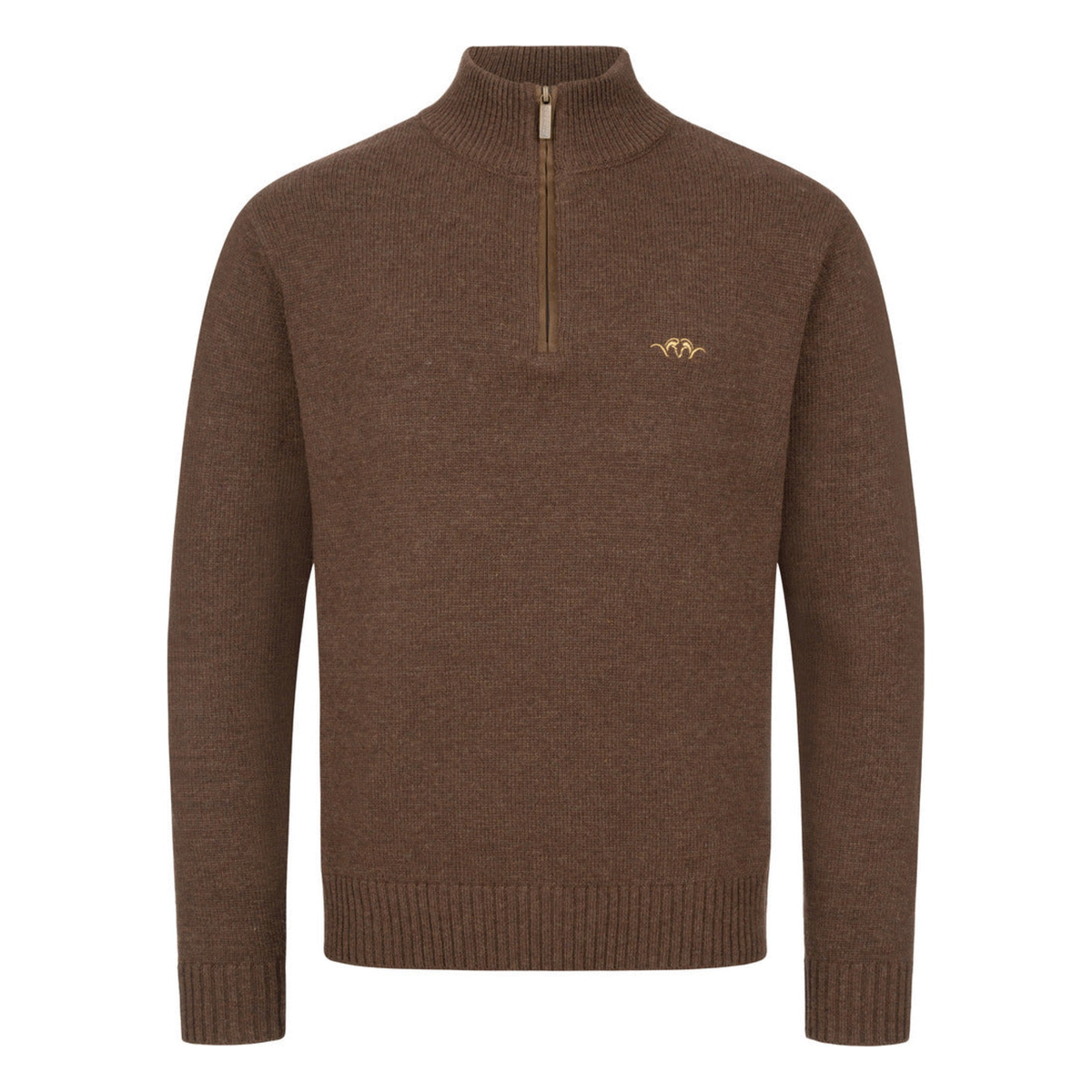 Jersey de lana BLASER media cremallera para hombre
