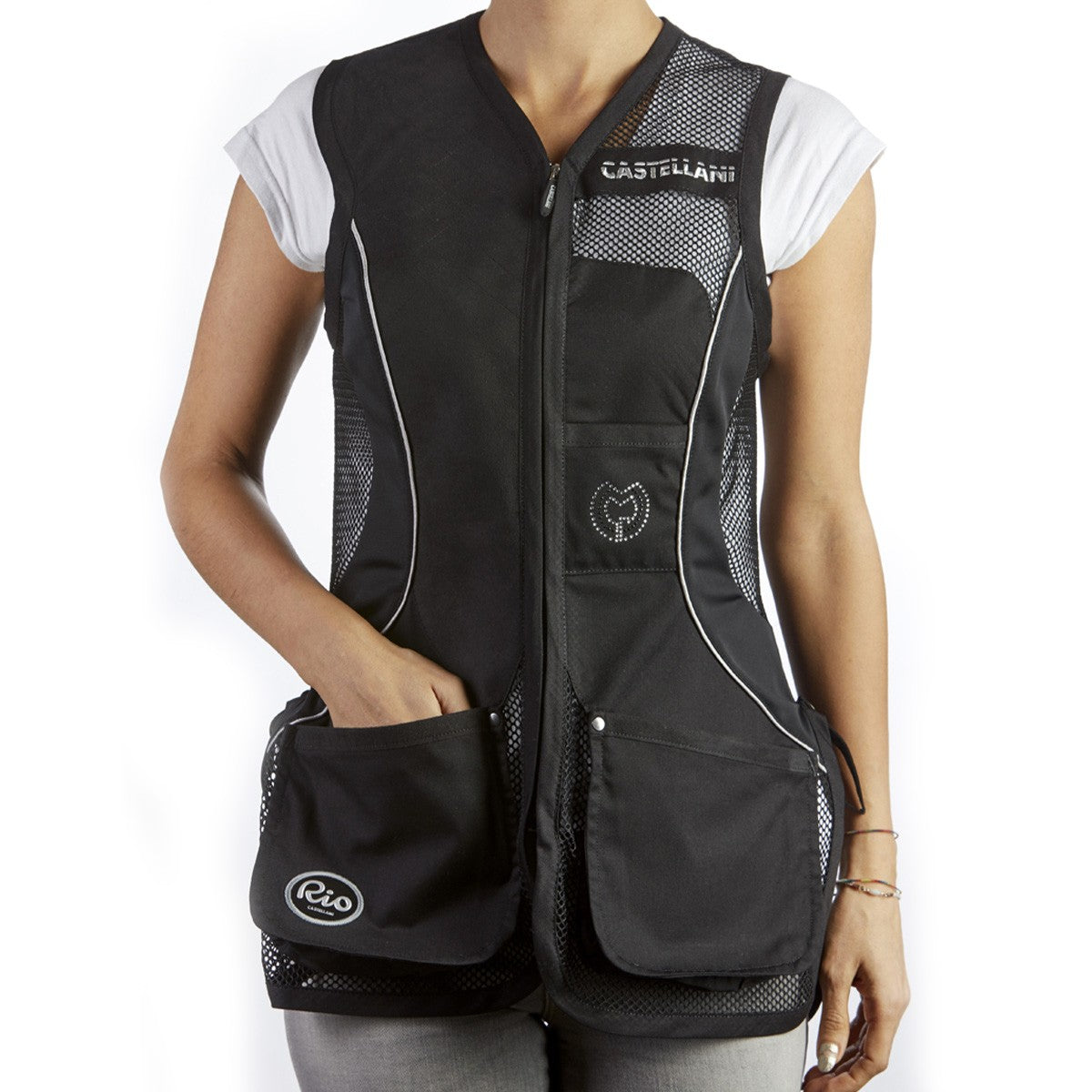 Chaleco Rio Mesh Castellani (Alcantara RP) Mujer 025 - LIQUIDACION POR REFORMA