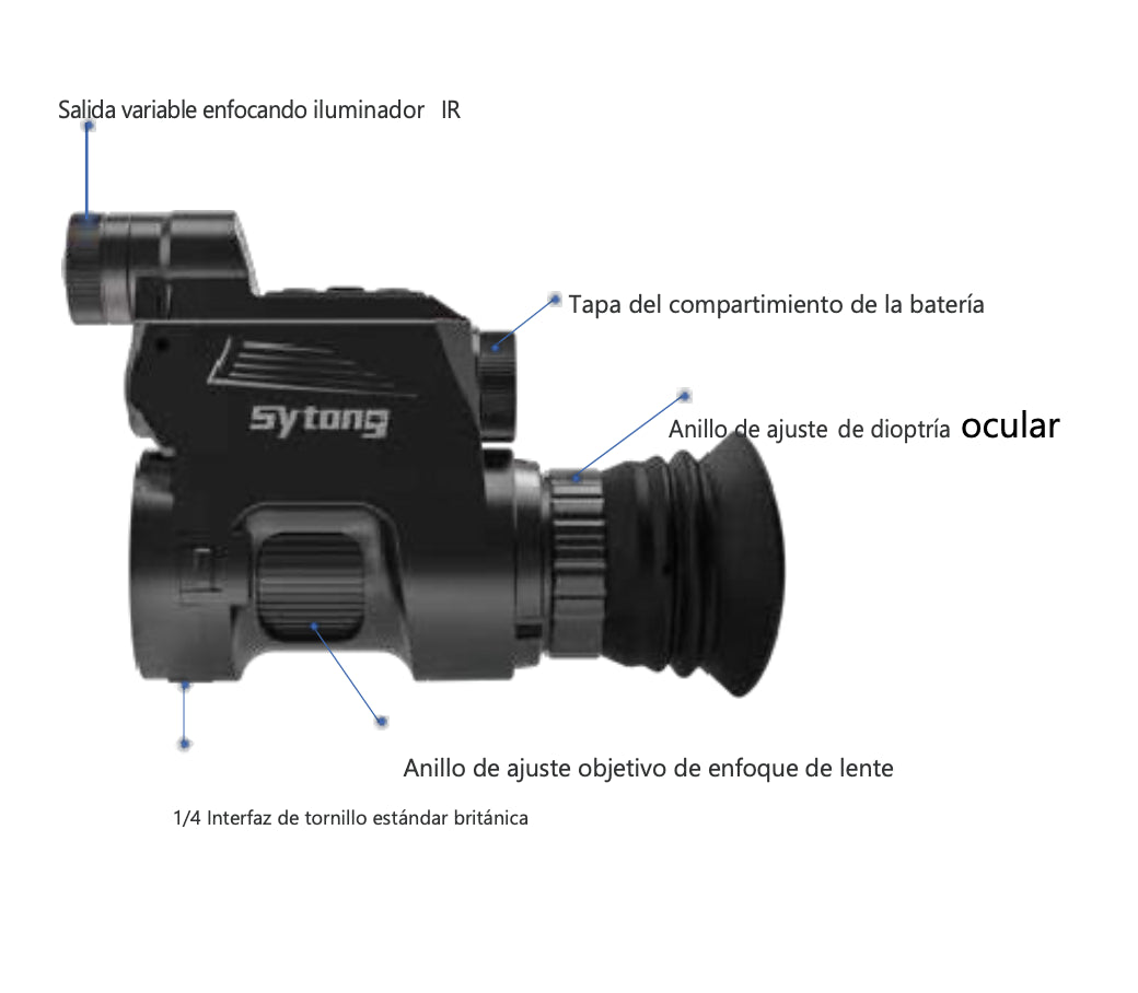 Monocular nocturno Sytong HT-66