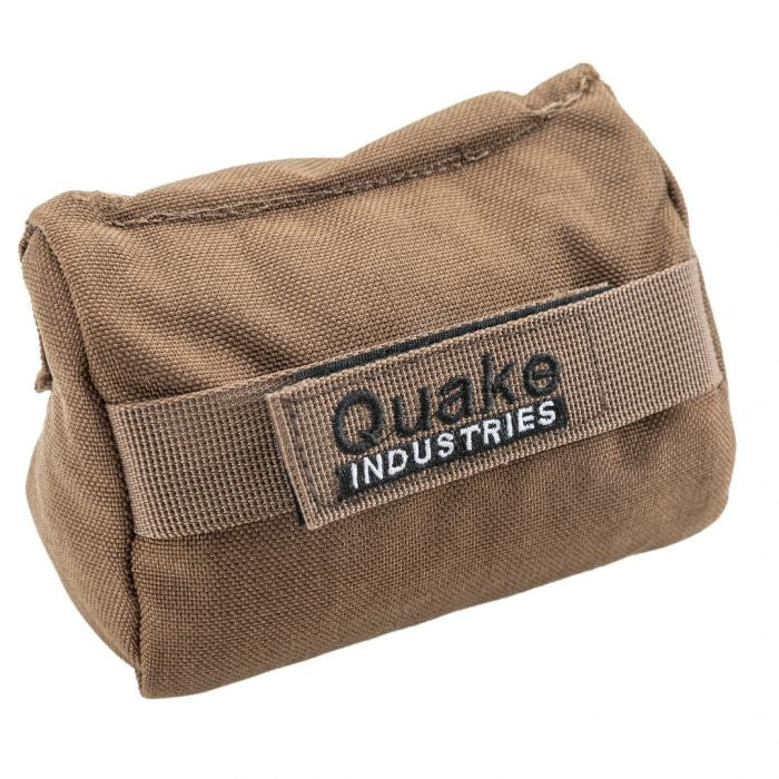 Saco suporta cotovelos para fotografar Quake Industries