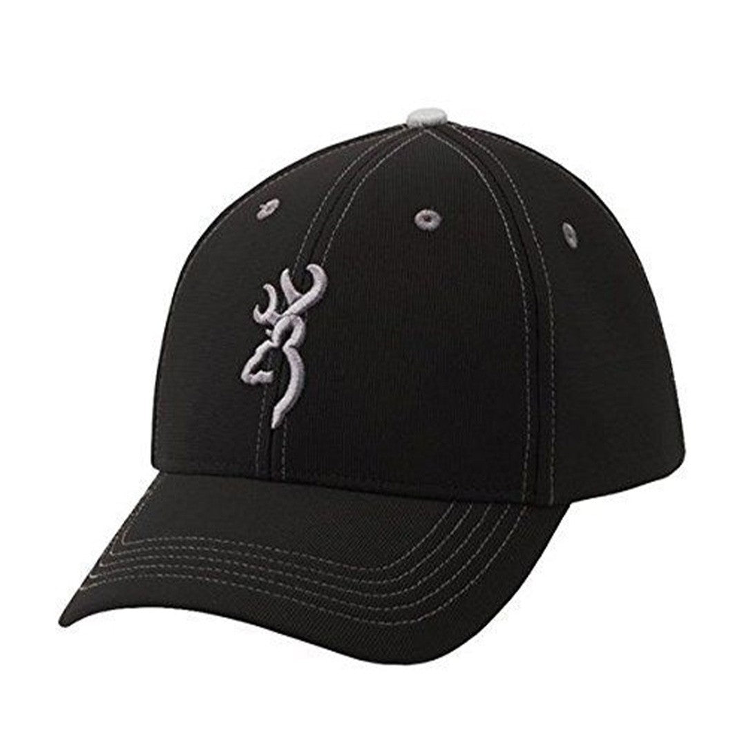 Gorra Boone negra y plata Browning