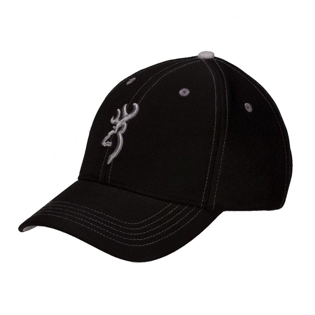 Gorra Boone negra y plata Browning