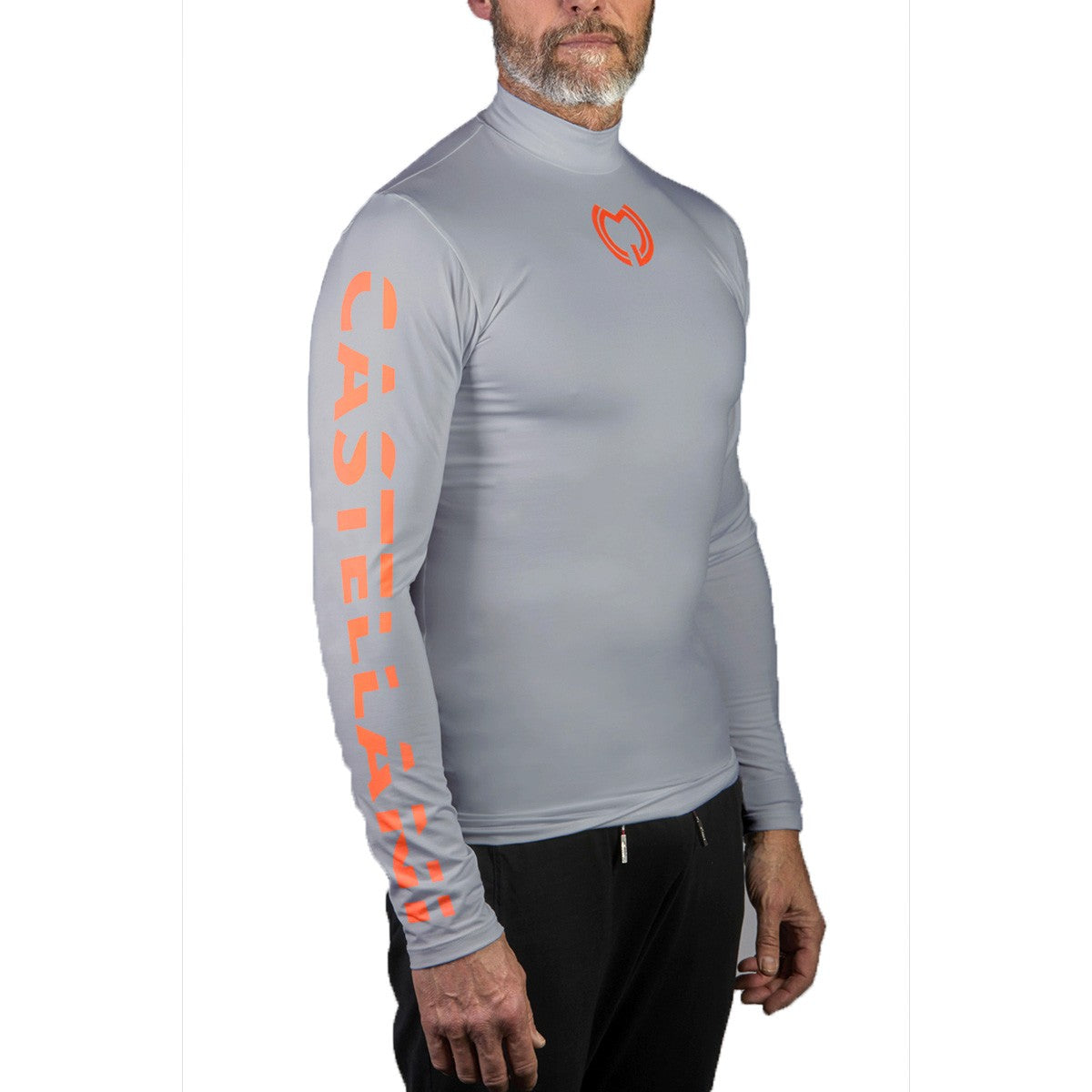 Camiseta elástica Castellani manga larga Hombre 063