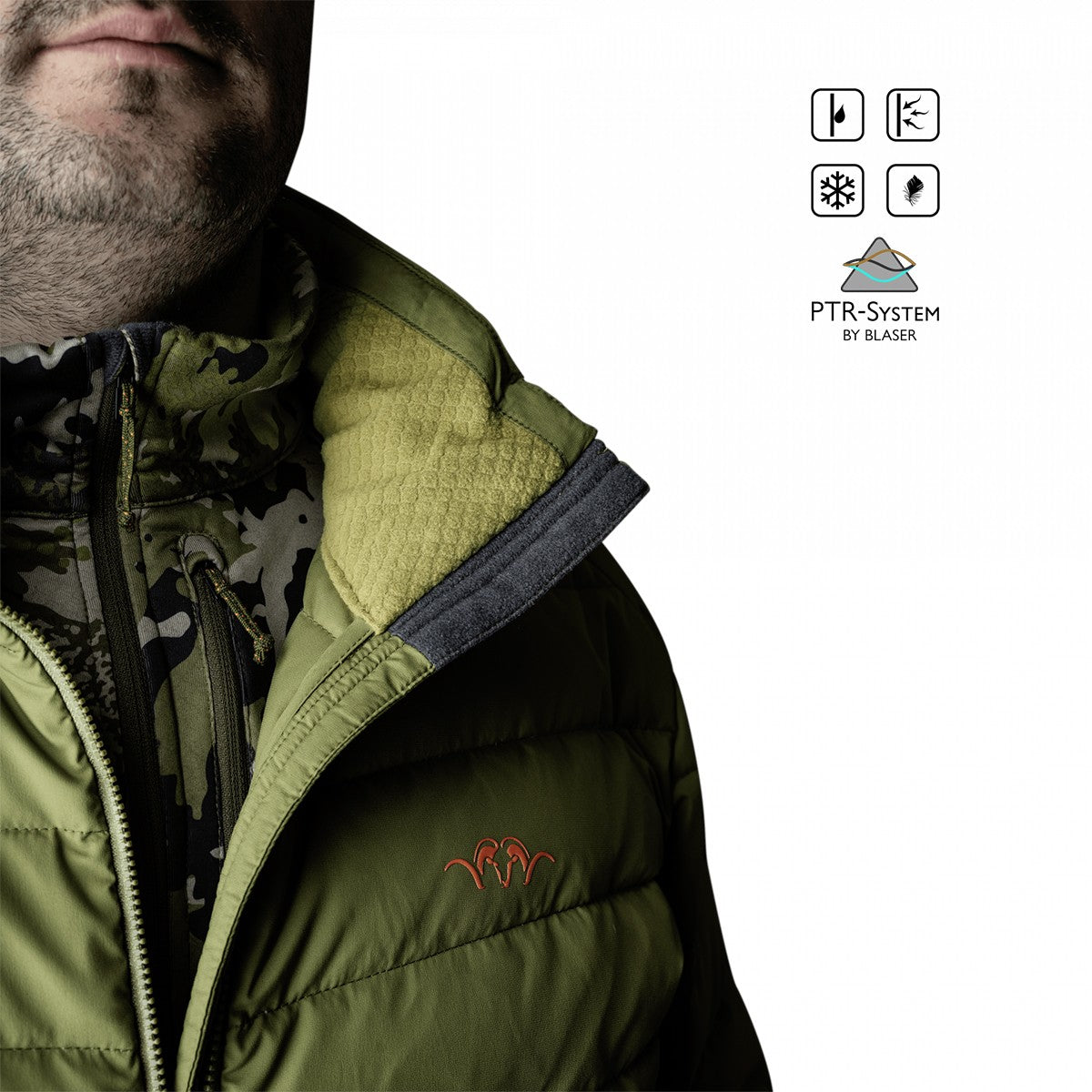 Chaqueta BLASER HunTec Supervisor Camo / Verde