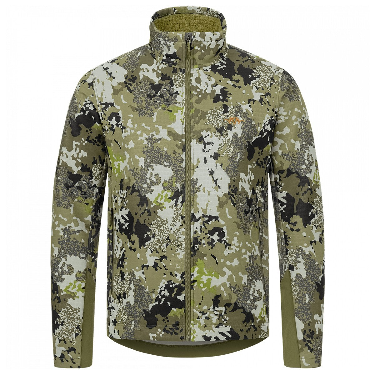 BLASER HunTec Camo / Green Flash Jaqueta Midlayer
