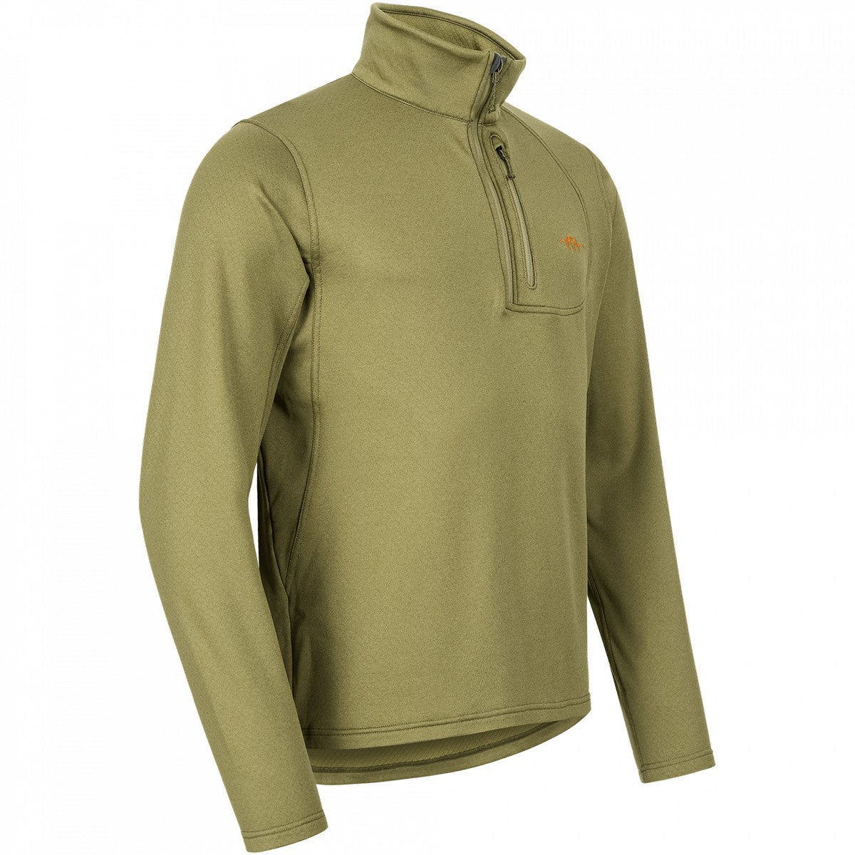 Chaqueta BLASER HunTec Camo / Verde Halfzip Drain Midlayer