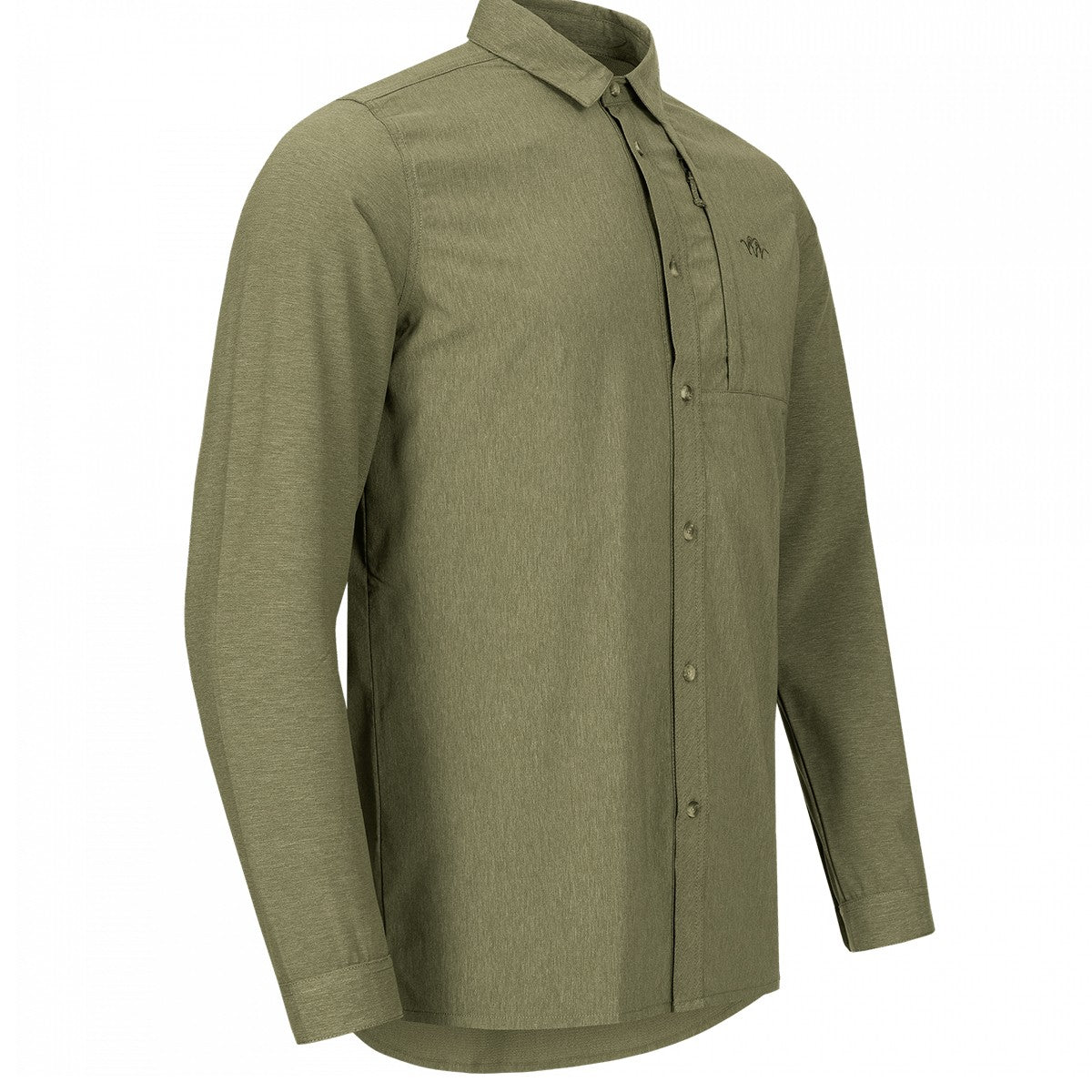 Camisa verde caza BLASER HunTec TT 21