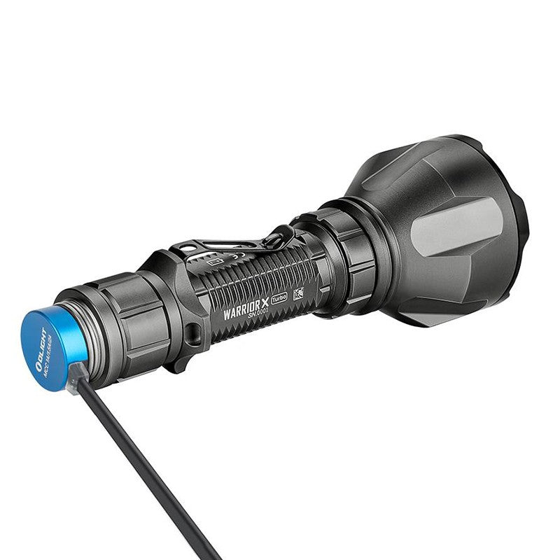 Linterna Táctica Warrior X Turbo OLight recargable 1100 lúmenes