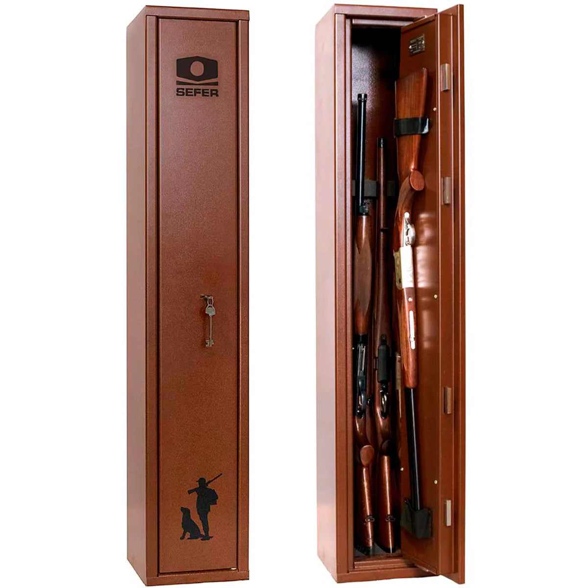 Armero de seguridad SF-100 2 armas largas sin estante