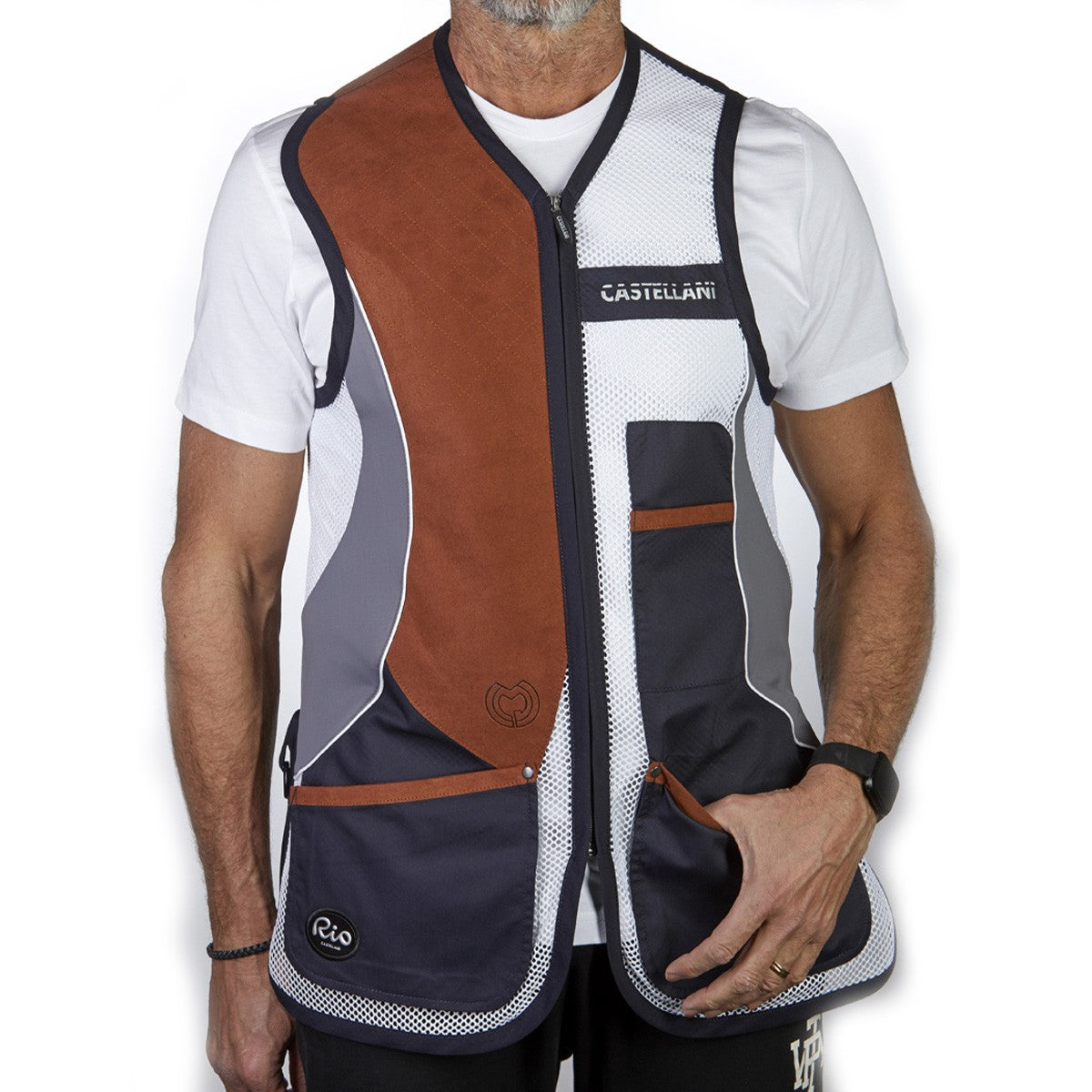 Chaleco Rio Mesh Castellani (Alcantara RP) 024 - LIQUIDACION POR REFORMA - DIESTRO O ZURDO