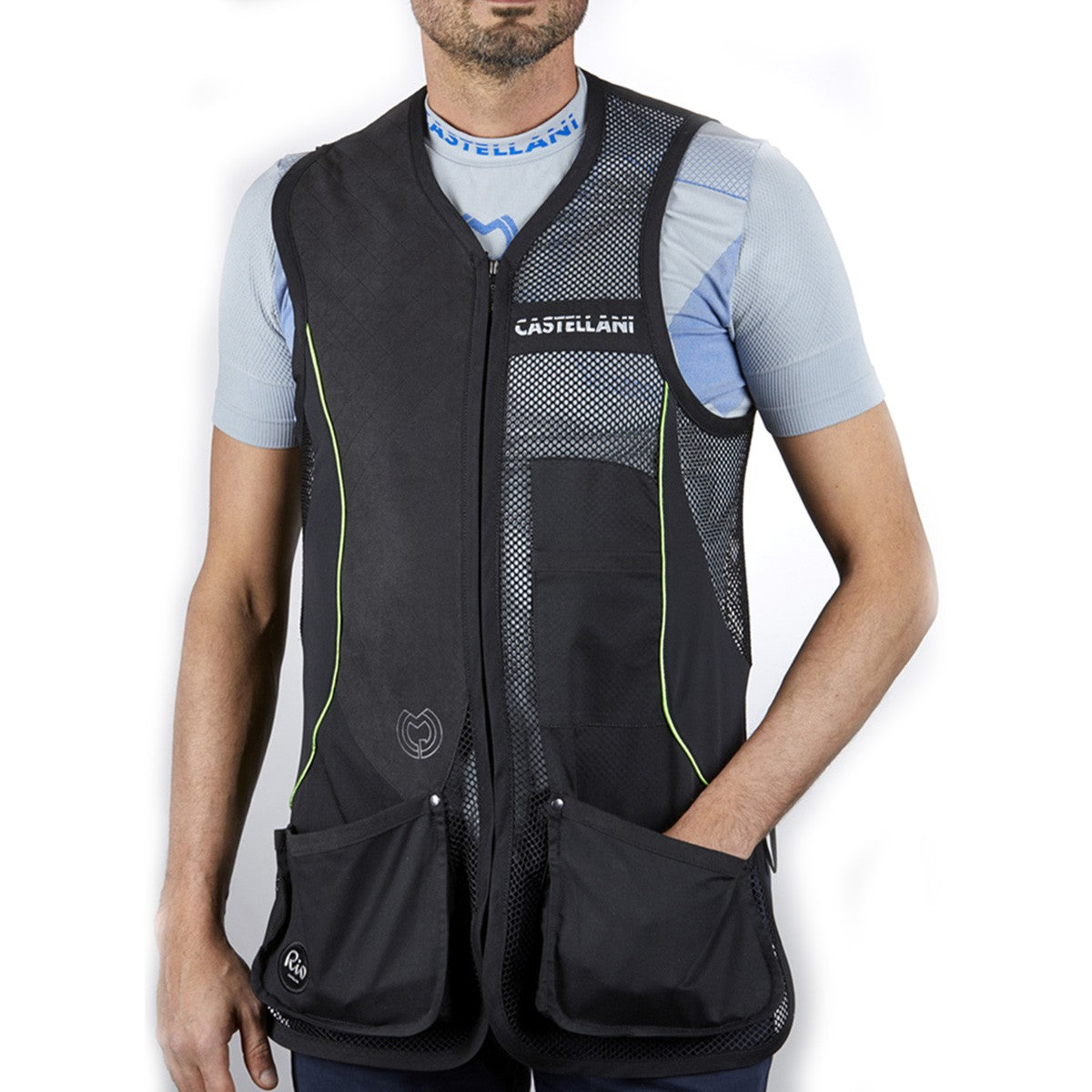 Chaleco Rio Mesh Castellani (Alcantara RP) 024 - LIQUIDACION POR REFORMA - DIESTRO O ZURDO
