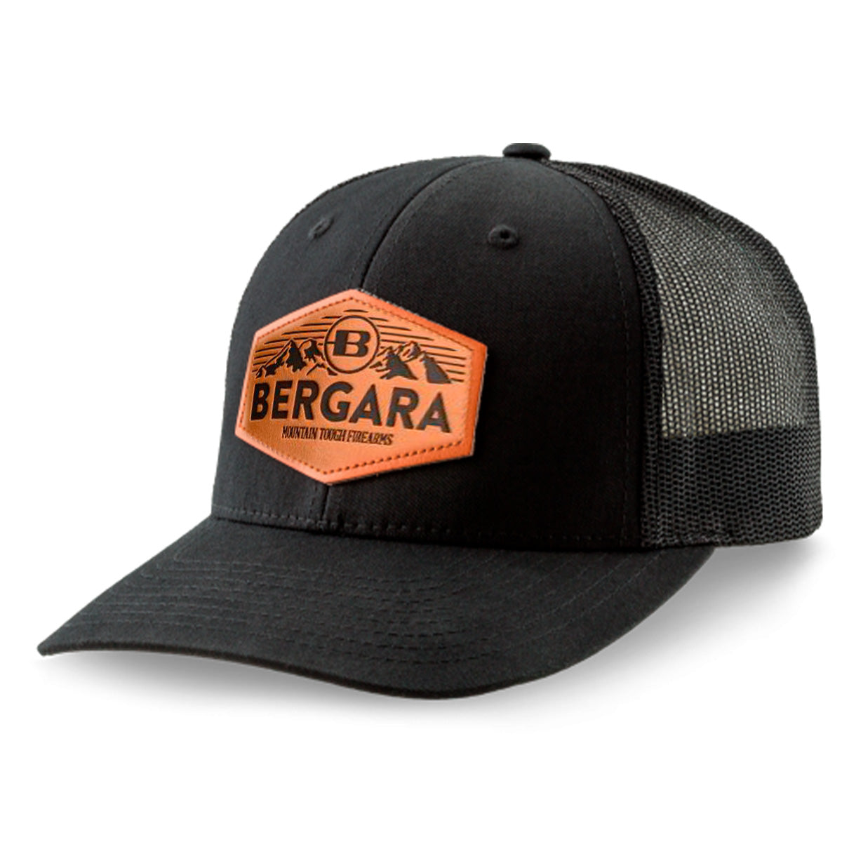 Gorra Yukon con parche de cuero Bergara