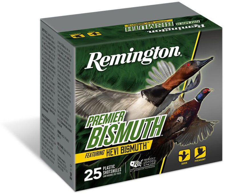 Cartuchos de caza 12/70 REMINGTON Premier Bismuth 36gr. P-5