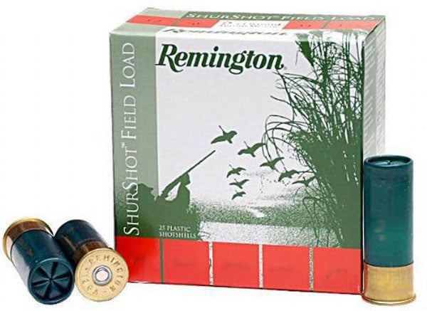 Cartuchos de caza 12/70 REMINGTON Shurshot 34gr.