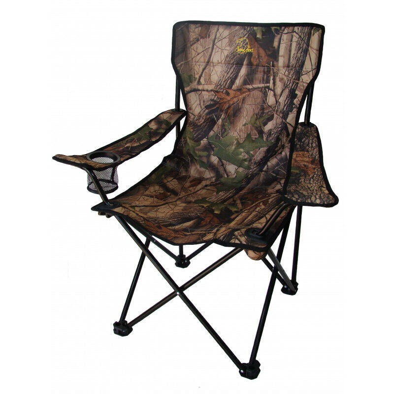 Silla plegable Benisport camuflaje / verde