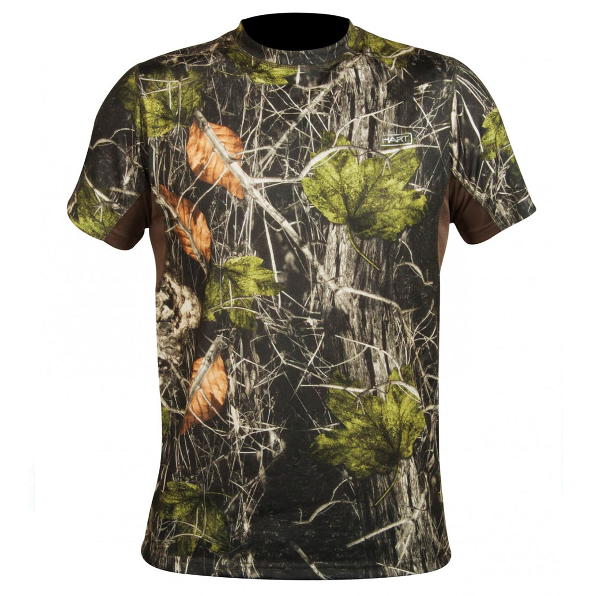 Camiseta HART Crew-S manga corta Camo Forest