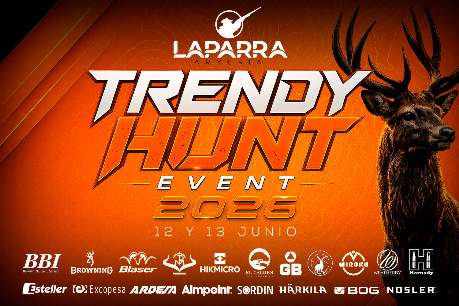 Trendy Hunt Event 2026: El evento del sector de la caza en Armería Laparra