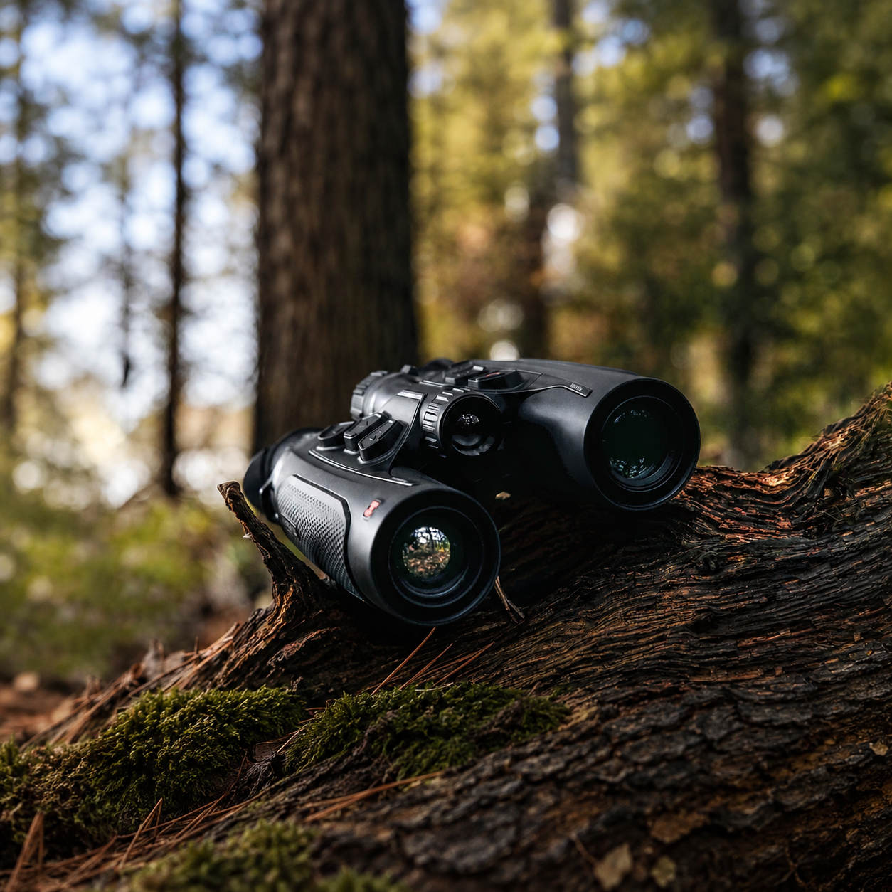 Binocular Multiespectro térmico con telémetro Hikmicro Habrok 4K HH35L 2.0 + IR 850 / 940 nm