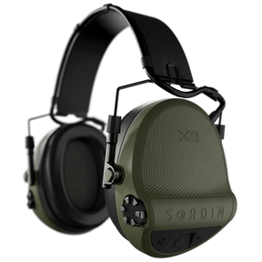 Sordin X2 SFA-Hunting & X2 SFA-CUP VERDE-CUERO-FOAM